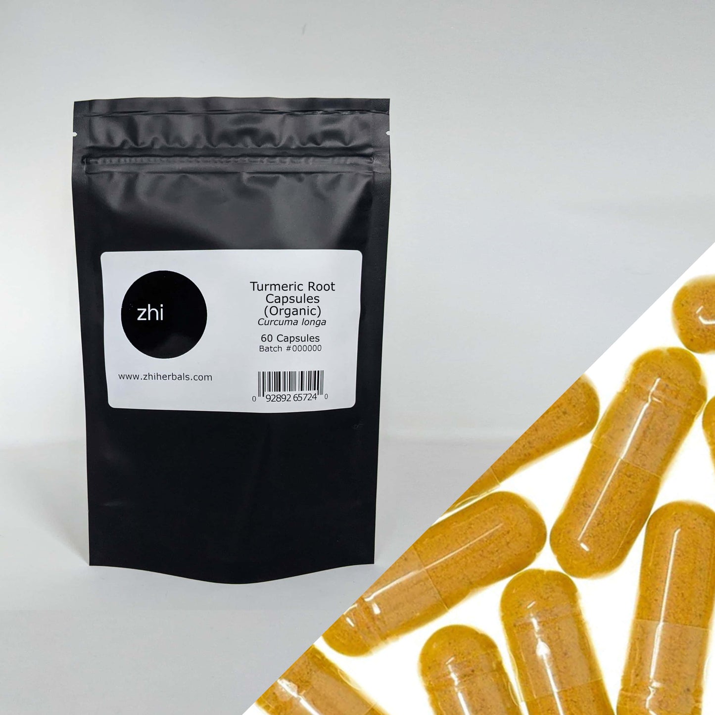 Turmeric Root Capsules (Organic)